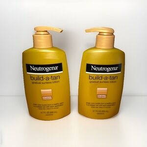 Neutrogena Build A Tan Gradual Sunless Control Your Shade Tanning Lotion 6.7 oz
